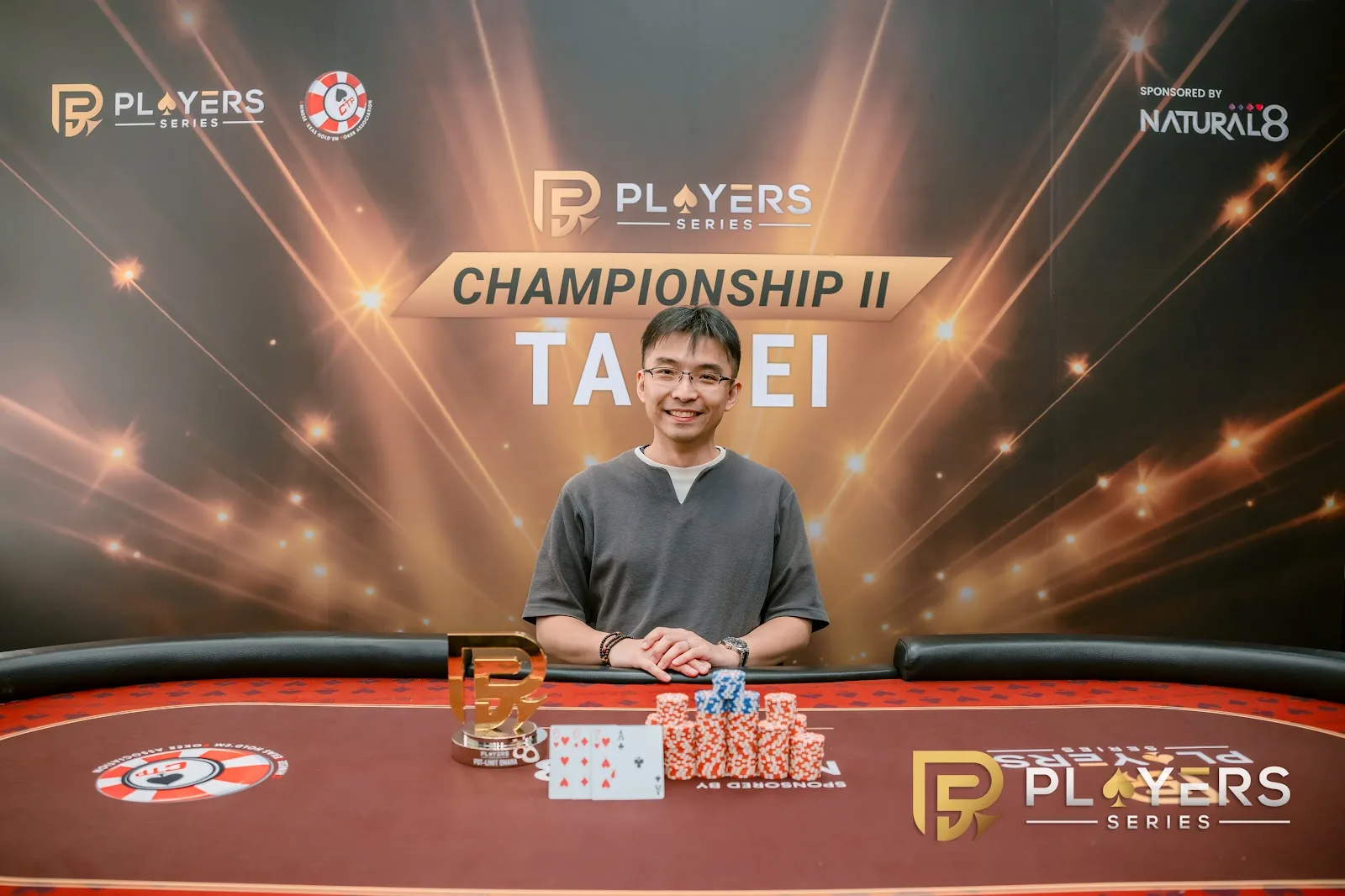 Huang Chien Jung, champion