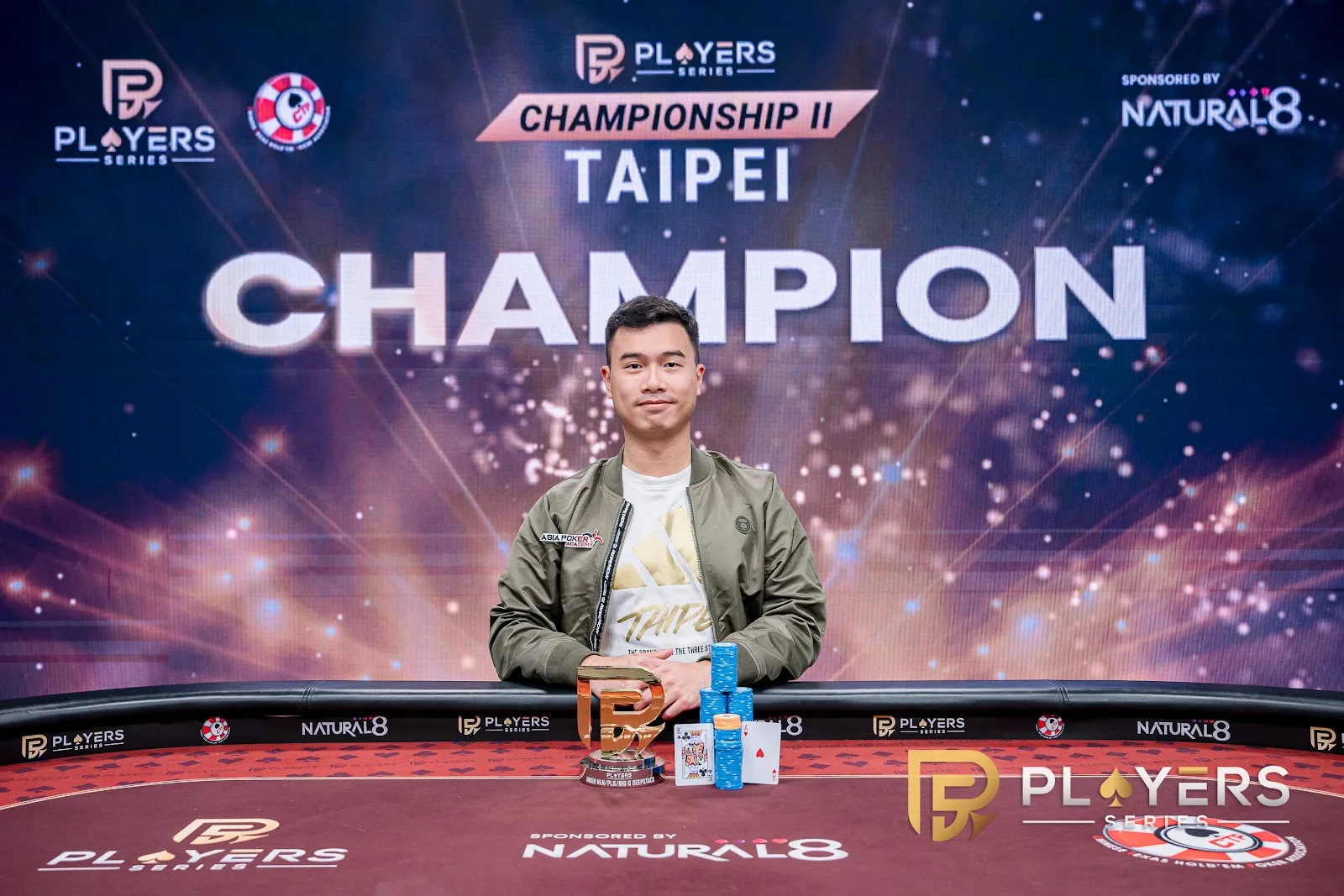 Yip Tsz-Chung, champion