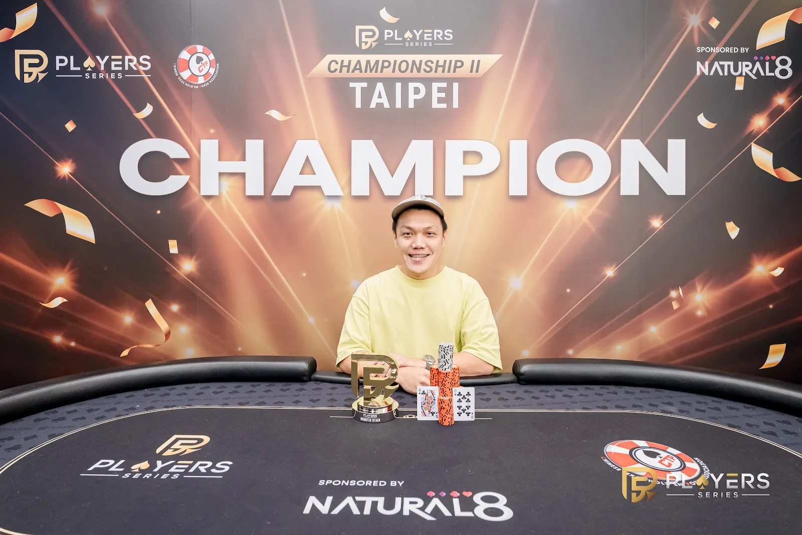 Gilson Chan, champion