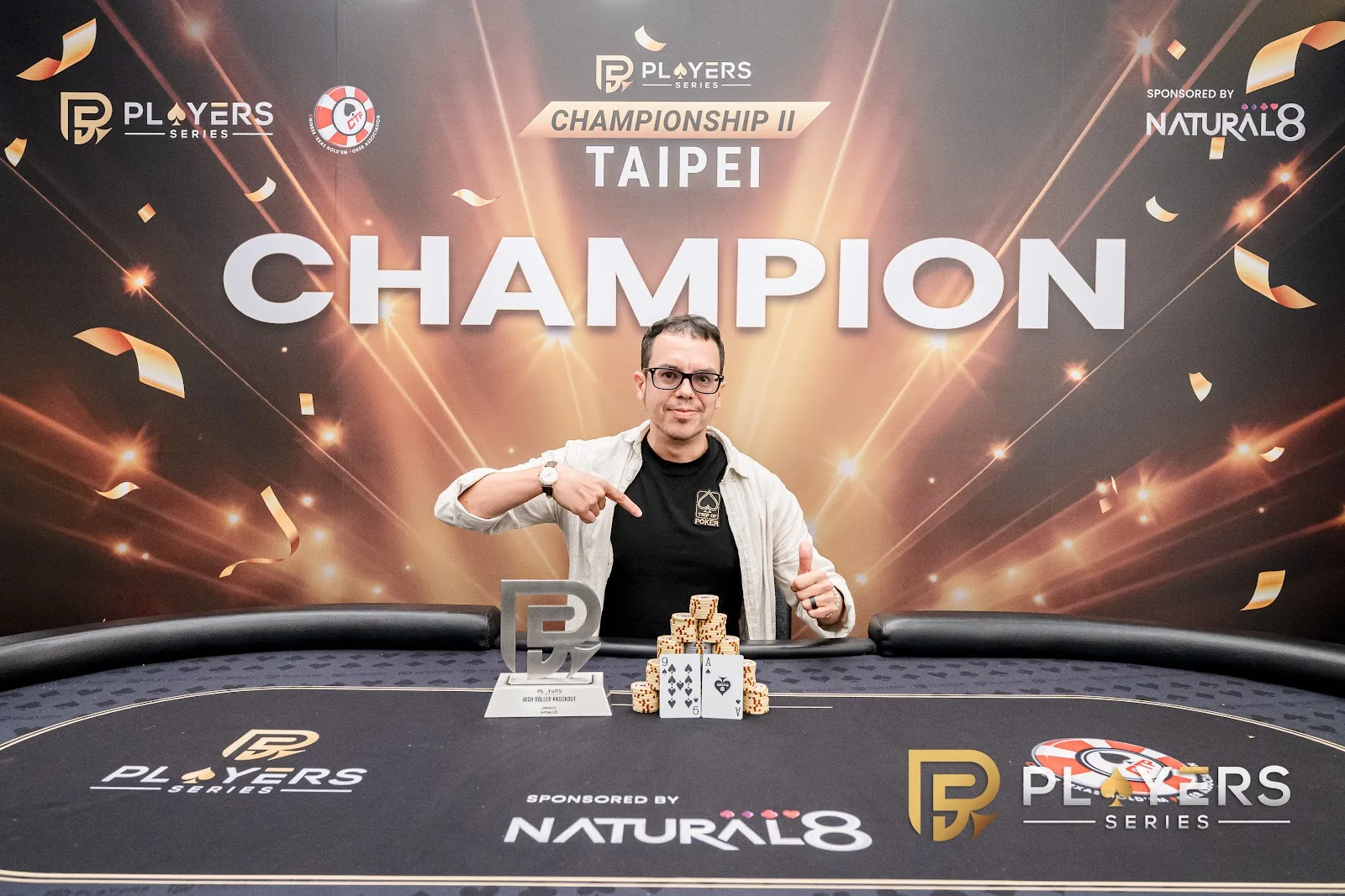 Pau Sanroma, champion