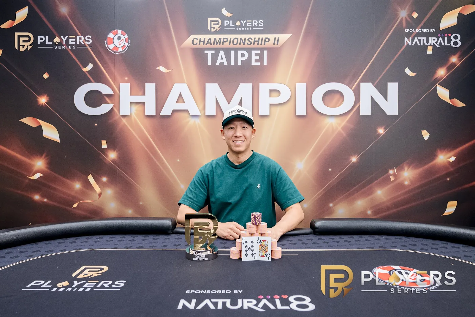 Victor Wong, champion