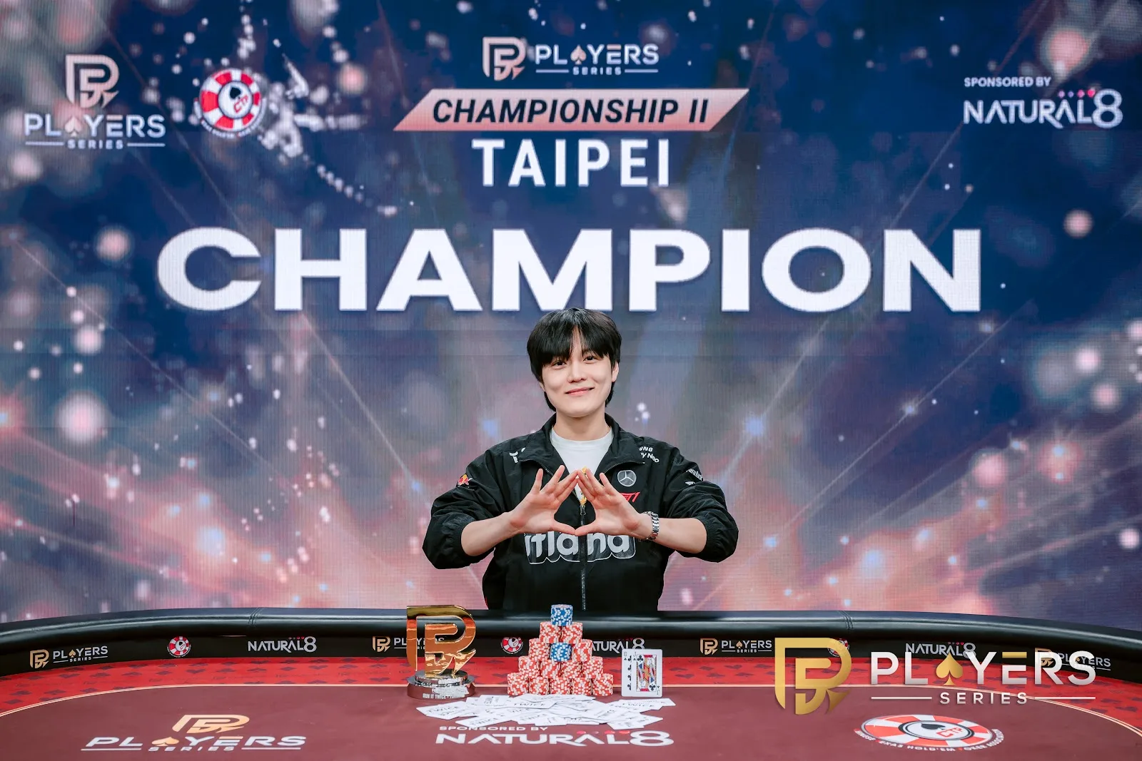 Cho Jaegeol, champion