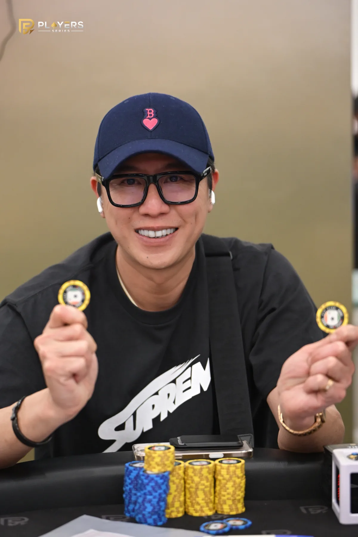 Kim Wah Chiu - Flight A chip leader