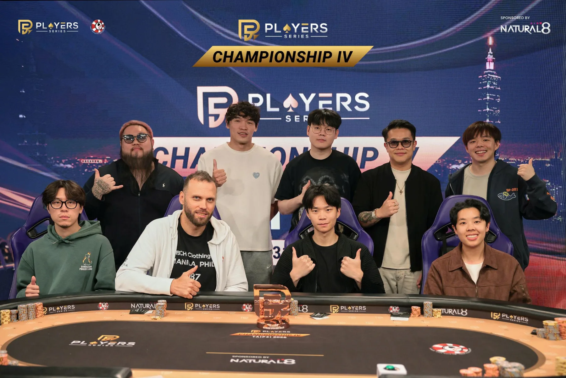 Natural8 Open High Roller final table
