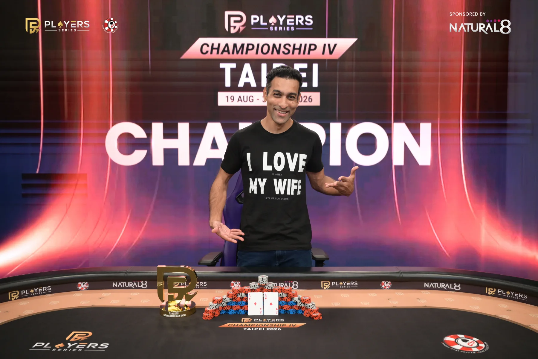 Anand Rathi - Natural8 Open Main Event champion