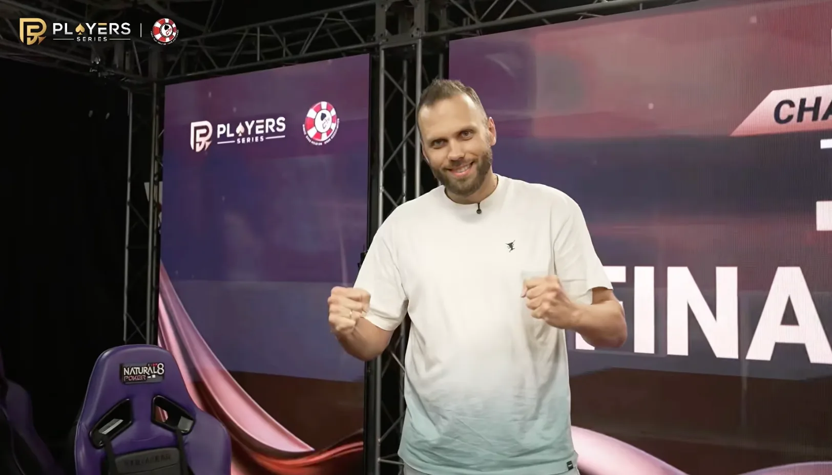 Andrei Cherkashin - Natural8 Open Super High Roller champion