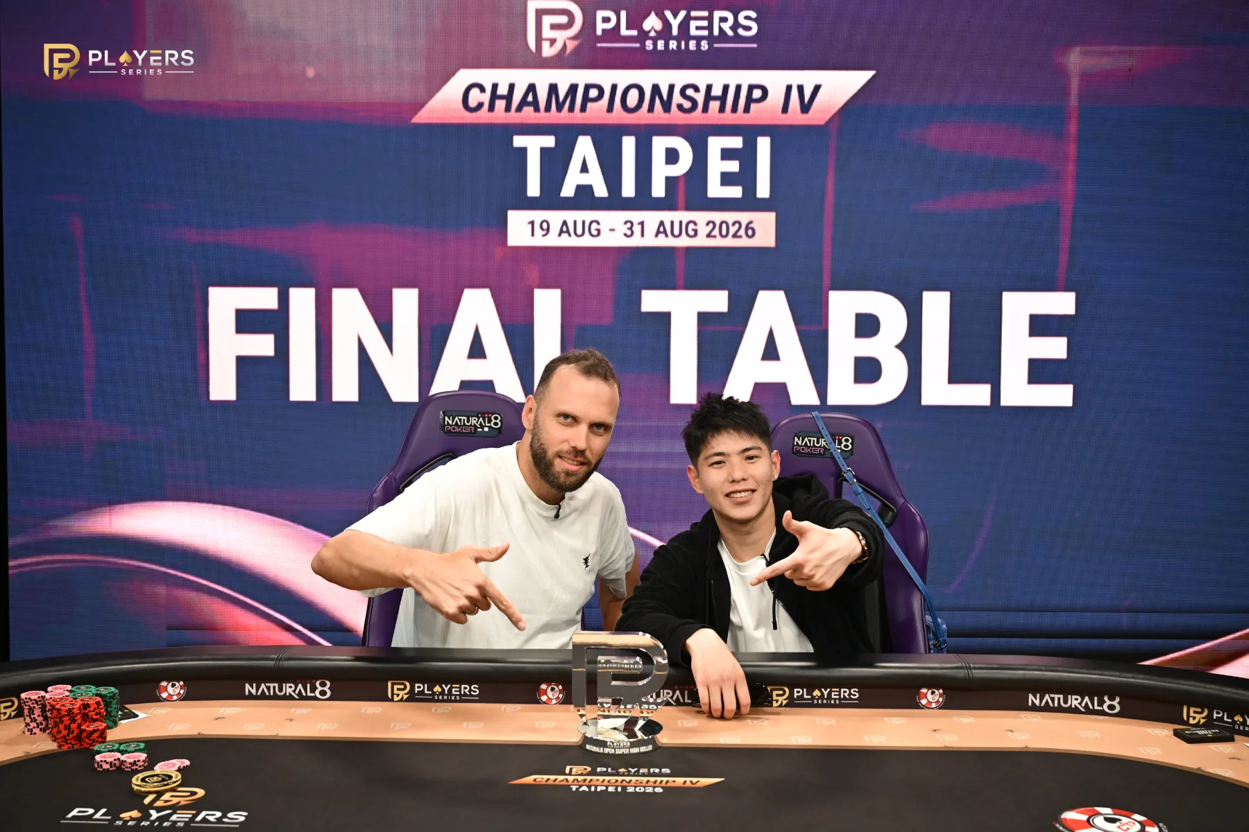Final 2 Players: Andrei Cherkashin and Tung Wing Wong