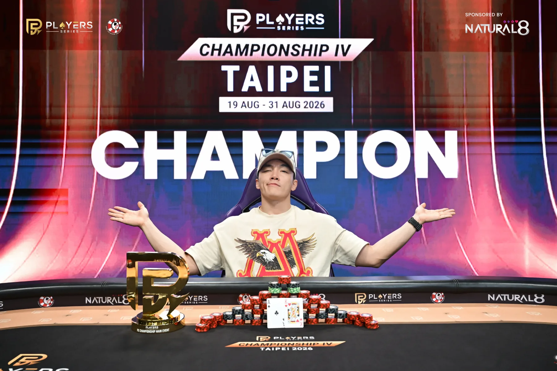 Kurt Jung - PS Championship Main Event champion