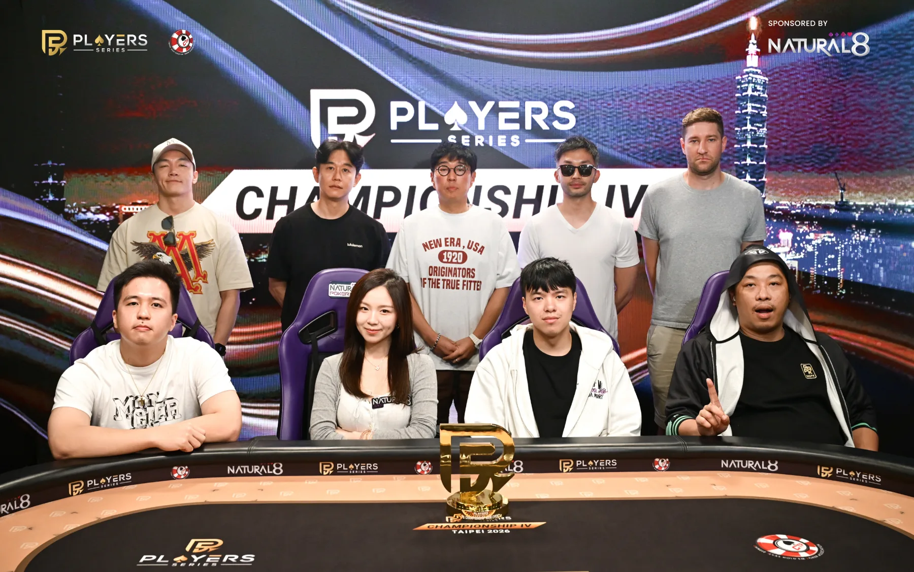 PSC IV Main Event Final 9 Players